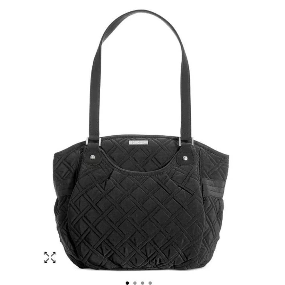 Vera Bradley Black Glenda Satchel